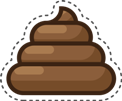 Poop cleanup icon